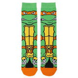 TEENAGE MUTANT NINJA TURTLES MICHELANGELO ANIMIGOS 360 CHARACTER SOCKS