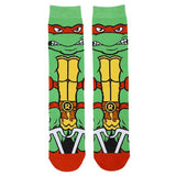 TEENAGE MUTANT NINJA TURTLES RAPHAEL ANIMIGOS 360 CHARACTER SOCKS