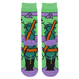 TEENAGE MUTANT NINJA TURTLES DONATELLO ANIMIGOS 360 CHARACTER SOCKS