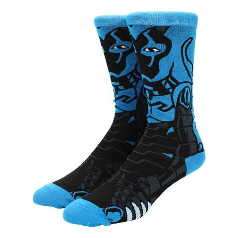 DC COMICS JUSTICE LEAGUE BLUE BEETLE ANIMIGOS 360 CHARACTER SOCKS