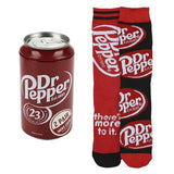 DR. PEPPER 2 PAIR CREW SODA CAN SET