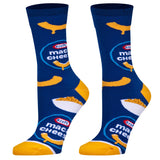 Cool Socks - Kraft Mac & Cheese - Womens Crew Folded