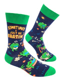 Fabdaz - Sometimes I Just Be Fartin' Men's Novelty Crew Socks