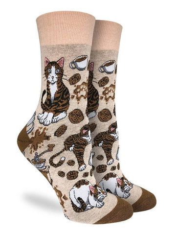 Women's Coffee Cats Socks