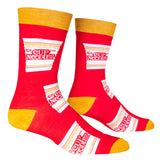 Crazy Socks - Cup Noodles - Mens Crew Folded (Crazy Socks)