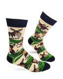 Fabdaz - Asses - Smart, Dumb, Kick, Bad, Etc. - Men's Novelty Socks