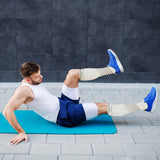 Extreme Fit Wholesale - ULTRA V-STRIPED WHITE EDITION COMPRESSION SOCKS (6-PAIRS): S/M