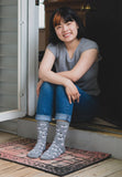 Infinity Classics International Inc. - MeMoi Cows Bamboo Blend Crew Socks: Confetti Pink / 9-11