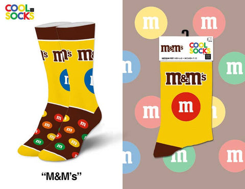 Cool Socks - M&Ms - Womens Crew Folded
