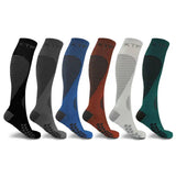 Extreme Fit Wholesale - KNEE-HIGH COMPRESSION SOCKS - ASSORTED DESIGNS: Sports / Large/XL