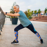 Extreme Fit Wholesale - Food Lovers Pain Relief Compression Socks - 3 ASST STYLES: Large/XL