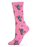Infinity Classics International Inc. - Pickle Ball Bamboo Crew: Fuchsia Pink / 9-11