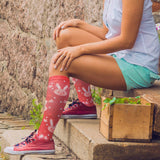 Extreme Fit Wholesale - NOVELTY COLLECTION COMPRESSION SOCKS - 6 ASST STYLES: Food Lovers / Small/Medium