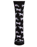 Infinity Classics International Inc. - MeMoi Cows Bamboo Blend Crew Socks: Confetti Pink / 9-11