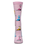 Infinity Classics International Inc. - Sassy Boots Bamboo Crew: Crystal Rose / 9-11