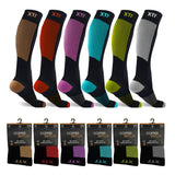 Extreme Fit Wholesale - KNEE-HIGH COMPRESSION SOCKS - ASSORTED DESIGNS: Sports / Large/XL