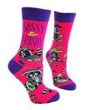 Fabdaz - Sassy and Trashy Women's Crew Socks