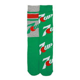 7UP 2 Pair Crew Soda Can Set