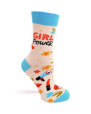 Fabdaz - Girl Power Empowering Women's Crew Socks