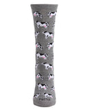 Infinity Classics International Inc. - MeMoi Cows Bamboo Blend Crew Socks: Confetti Pink / 9-11