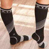 Extreme Fit Wholesale - KNEE-HIGH COMPRESSION SOCKS - ASSORTED DESIGNS: Sports / Large/XL