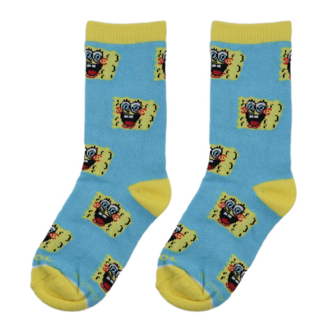 Cool Socks - Spongebob All Over 7-10 Socks - Kids