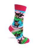 Fabdaz - Asses - Smart, Dumb, Kick, Bad, Tight, Wise, Etc - Women's Crew Socks