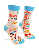 Fabdaz - Girl Power Empowering Women's Crew Socks