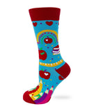 Fabdaz - I Became a Teacher For The Money and Fame Women's Crew Socks