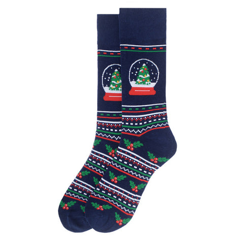 Men's Snow Globe Novelty Socks