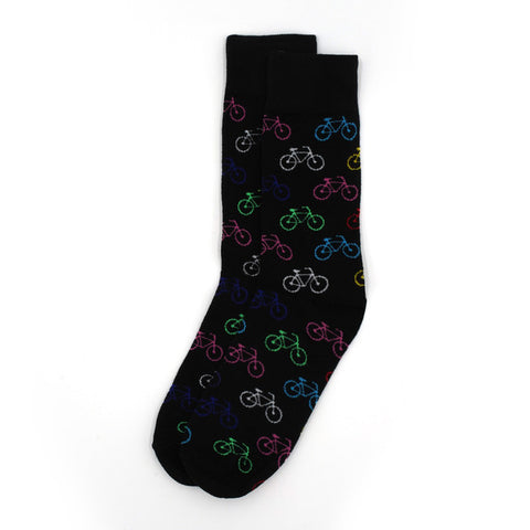 Men's Bicycle Novelty Socks