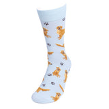 Men's Golden Retriever Dog Novelty Socks