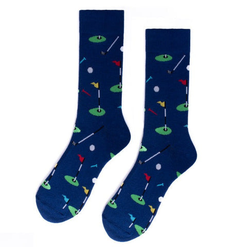 Men's Golf Novelty Socks