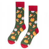 Men's Pumpkin Pie Novelty Socks