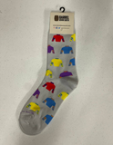 Barrel Down South - Grey Jockey Silks Socks- Kentucky Derby