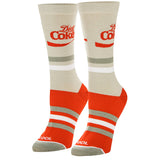 Diet Coke Silver - Womens Crew Folded