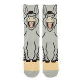 Shrek Donkey Men's Casual Crew Socks