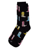 Infinity Classics International Inc. - Sassy Boots Bamboo Crew: Crystal Rose / 9-11