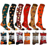 Extreme Fit Wholesale - NOVELTY COLLECTION COMPRESSION SOCKS - 6 ASST STYLES: Food Lovers / Small/Medium