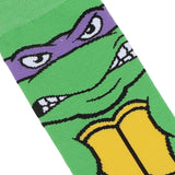 Teenage Mutant Ninja Turtles Donatello Animigos Men's Crew Socks