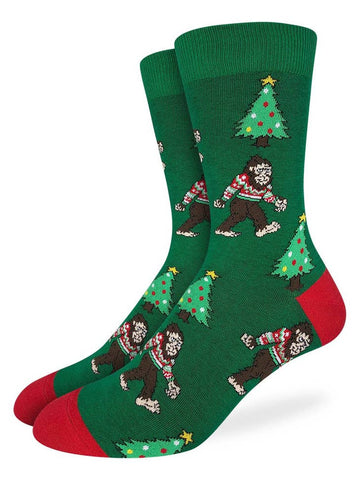 Men's Christmas Bigfoot Socks