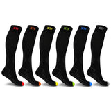 Extreme Fit Wholesale - KNEE-HIGH COMPRESSION SOCKS - ASSORTED DESIGNS: Sports / Large/XL