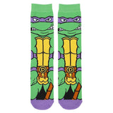 Teenage Mutant Ninja Turtles Donatello Animigos Men's Crew Socks