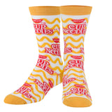 Crazy Socks - Womens Crew - Cup Noodles