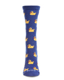 Women's Rubber Ducks Bamboo Blend Crew Socks