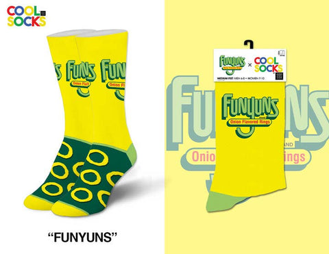 Cool Socks - Funyuns - Womens Crew Folded
