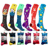Extreme Fit Wholesale - NOVELTY COLLECTION COMPRESSION SOCKS - 6 ASST STYLES: Food Lovers / Small/Medium