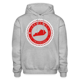 Kentucky State Seal Men's Hoodie - heather gray