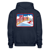 Colorado Whimsical State Logo Heavy Blend Adult Hoodie - navy