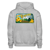 Kansas Whimsical State Logo Heavy Blend Adult Hoodie - heather gray